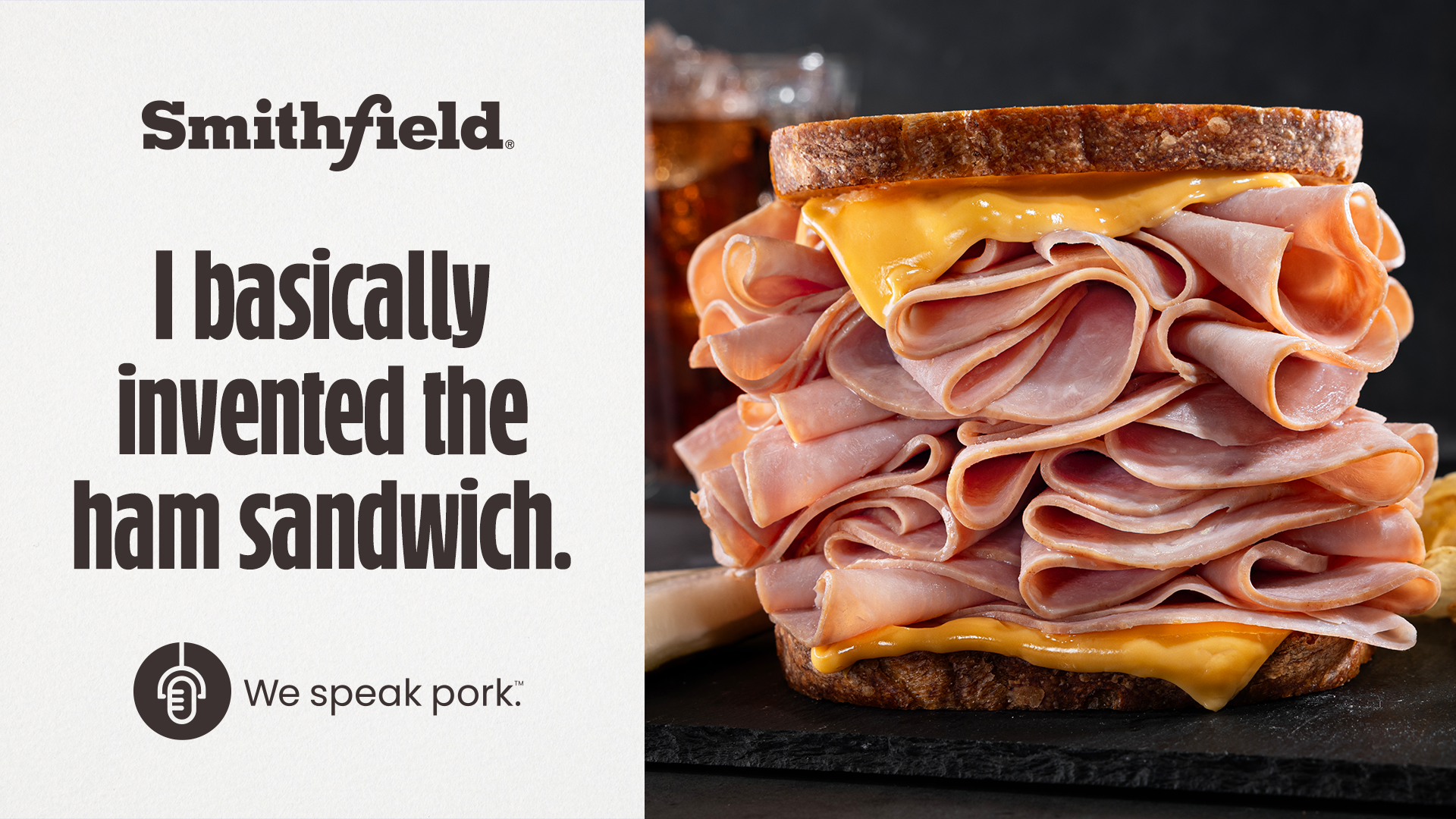 Smithfield’s “We Speak Pork” Campaign Features Pork So Good It Speaks for Itself