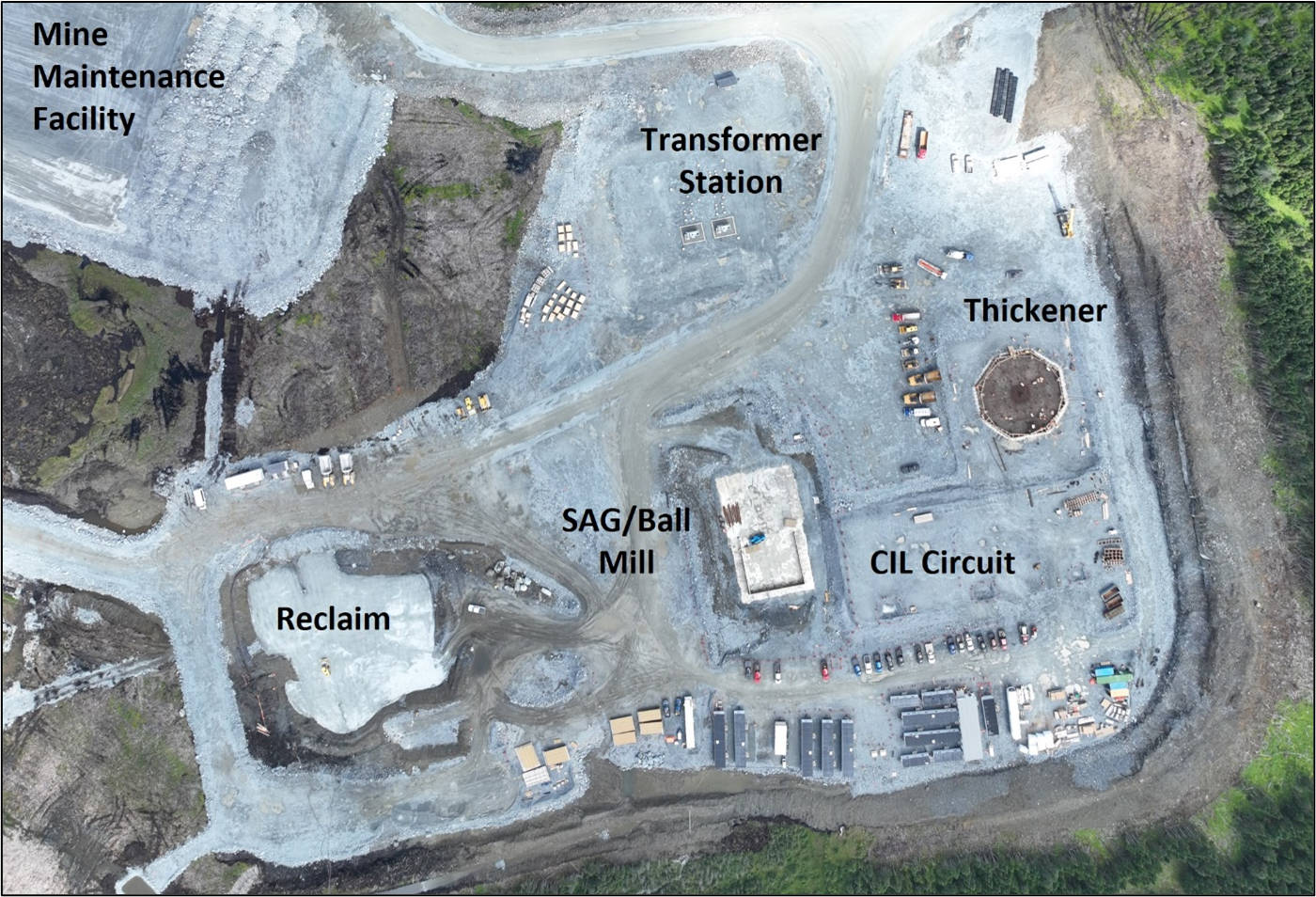 Overview of Process Plant Site. July 2023