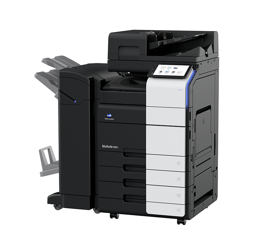 Konica Minolta’s bizhub 651i supports the modern workplace by offering true cloud scan workflow automation with an intuitive interface and mobile print support with access point capability.