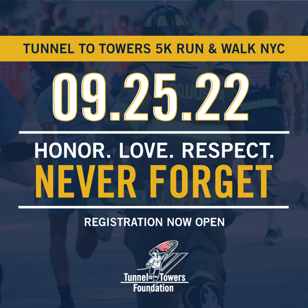 Tunnel to Towers 5K Run & Walk NY