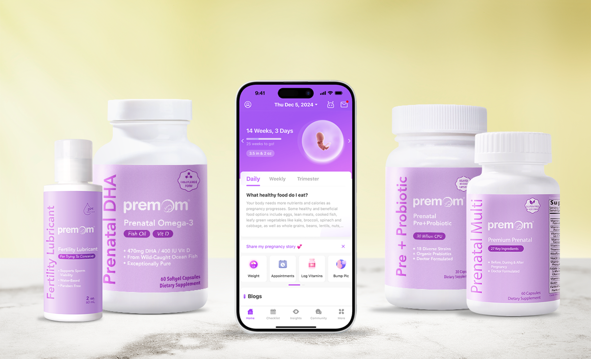 Premom App and New Supplement Product Line