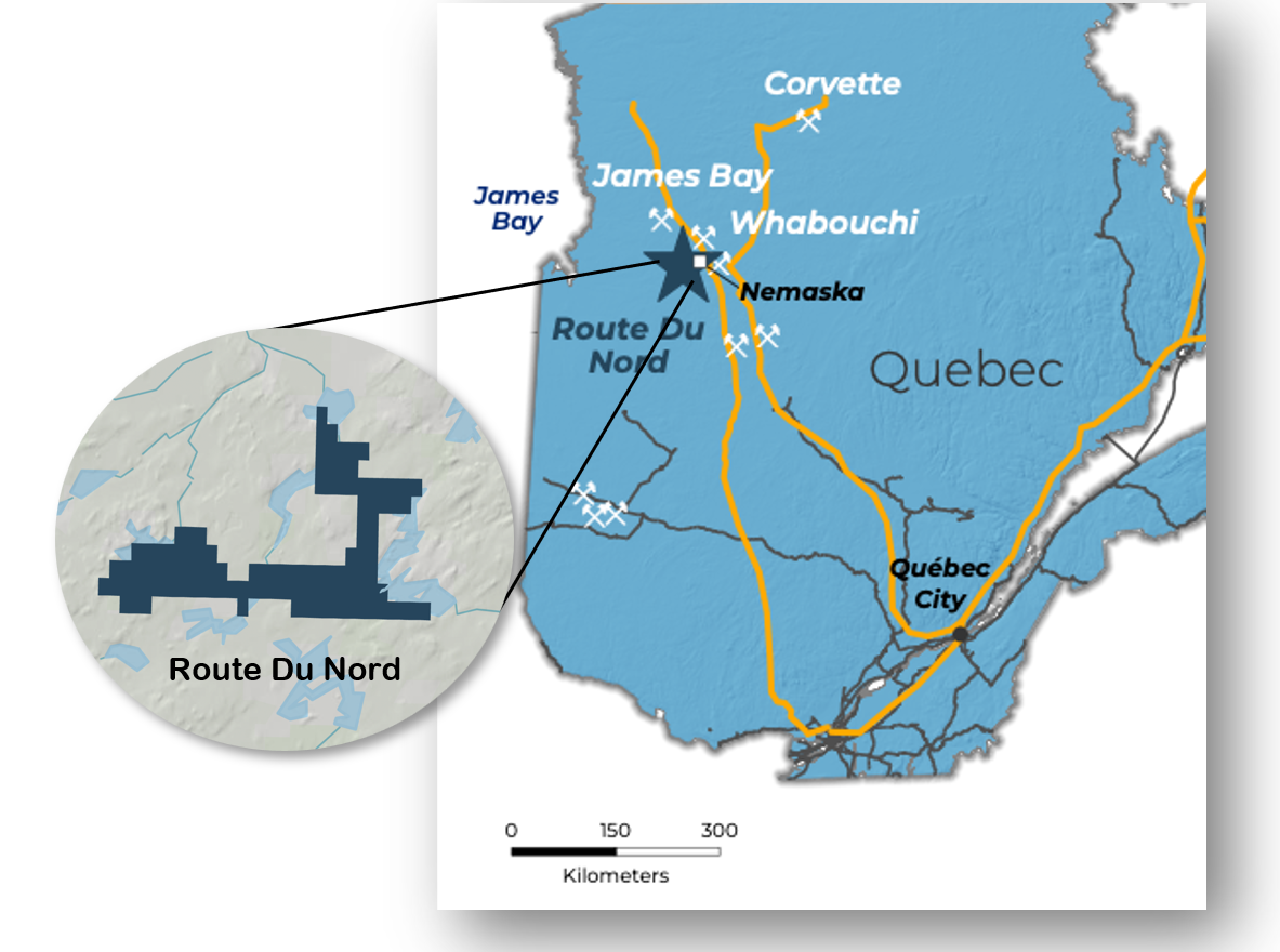 DCLI - Route Du Nord Map