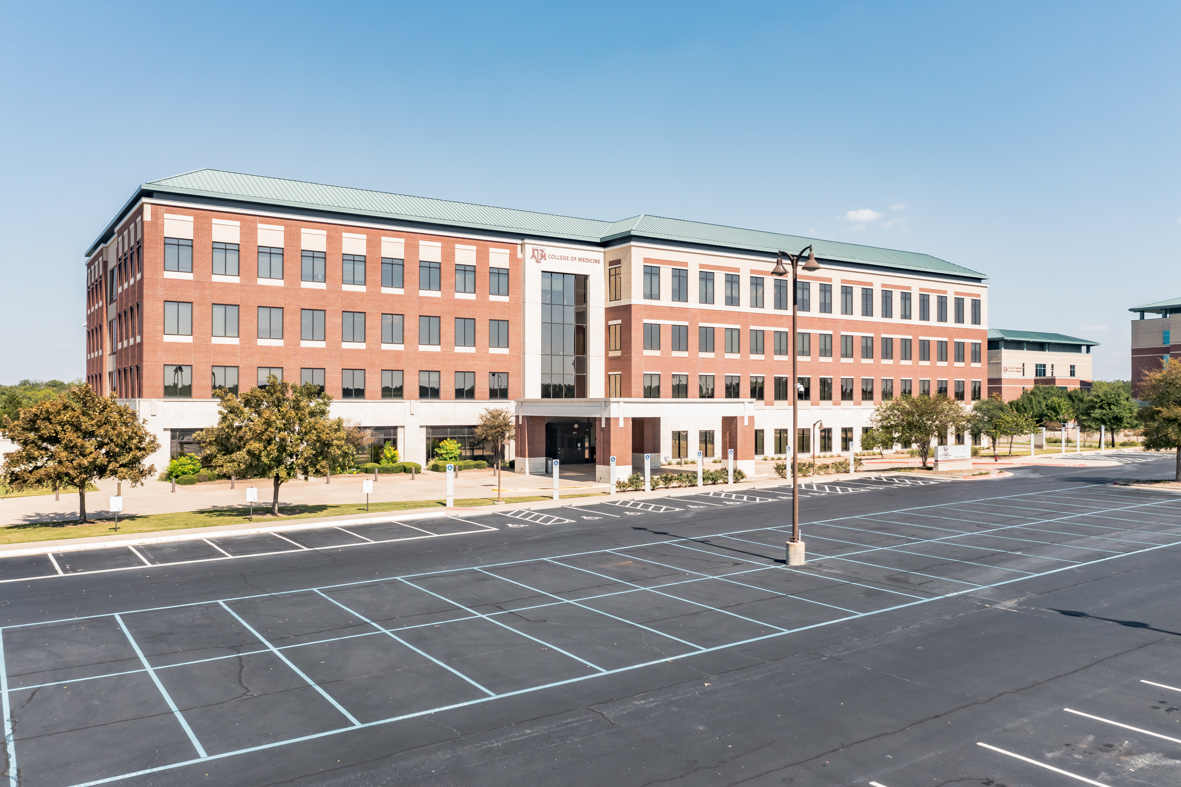 Included in the image is the Texas A&M Health Science Center.
