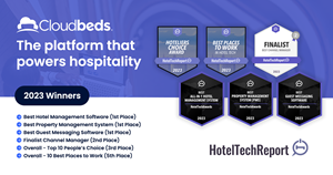Cloudbeds - 2023 HotelTechAwards