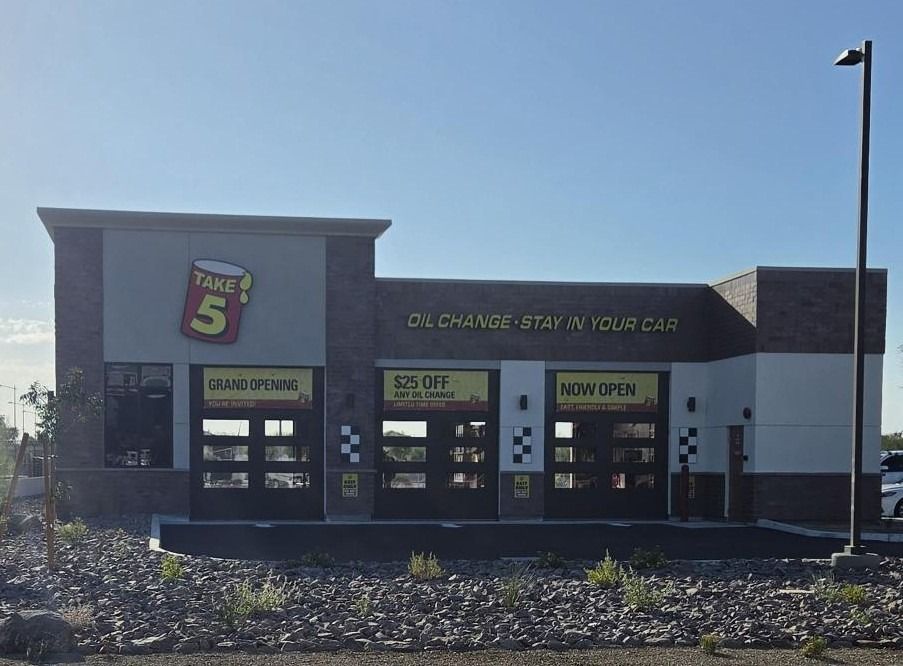 Take 5 Oil Change Accelerates Arizona Expansion with Three New West Valley Locations