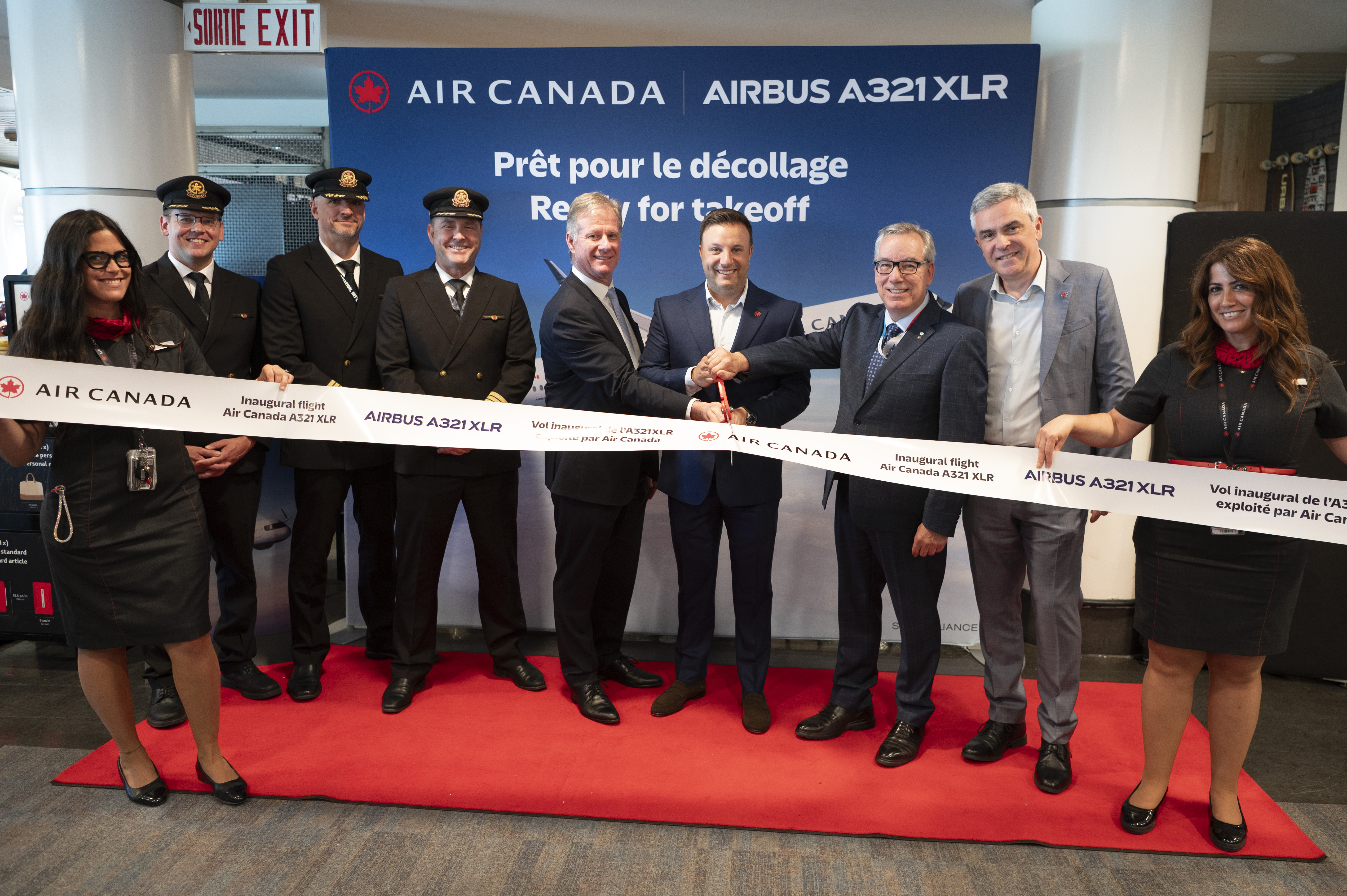 Air Canada today marked the entry into scheduled service of its first Airbus A321XLR.