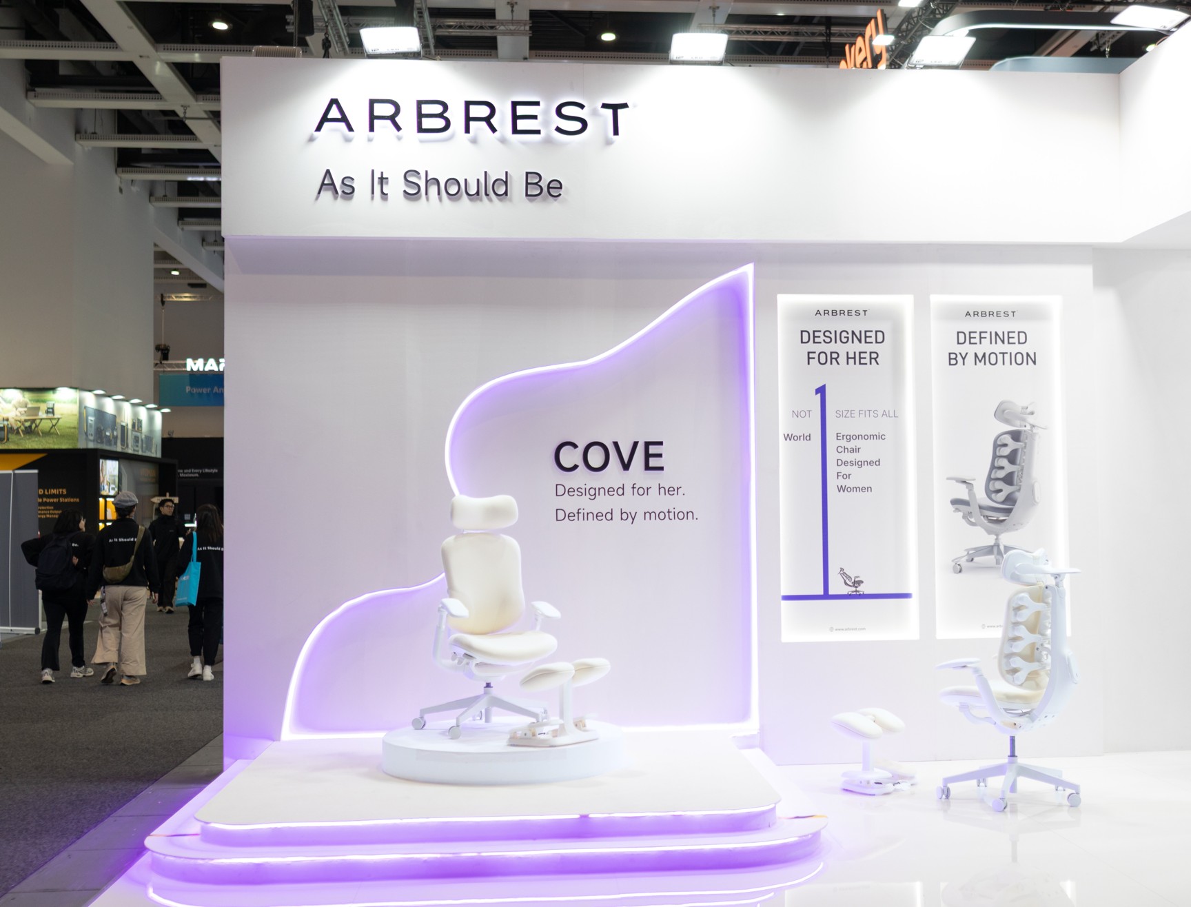 ARBREST Introduces Award-Winning COVE at IFA 2026, Built Around Women’s Body proportions, Sitting Postures and Needs vignette