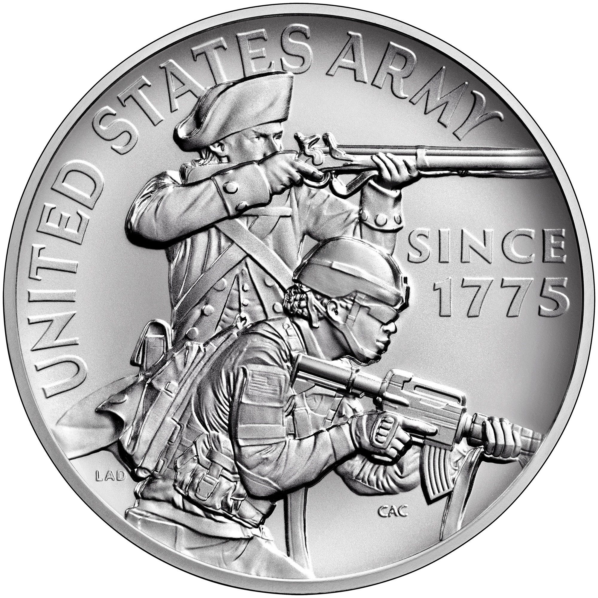 U.S. Army One Ounce Silver Medal