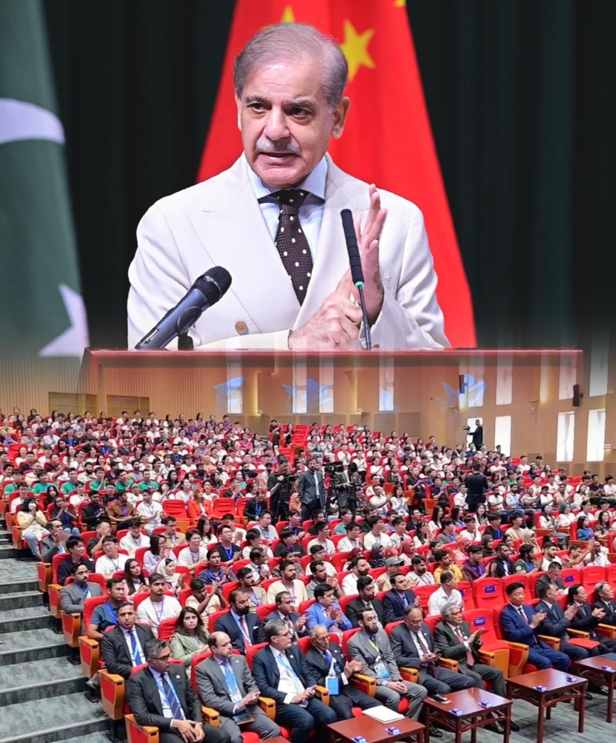 Pakistan’s PM Shehbaz Sharif Visits National Earthquake Simulation Center in Tianjin 