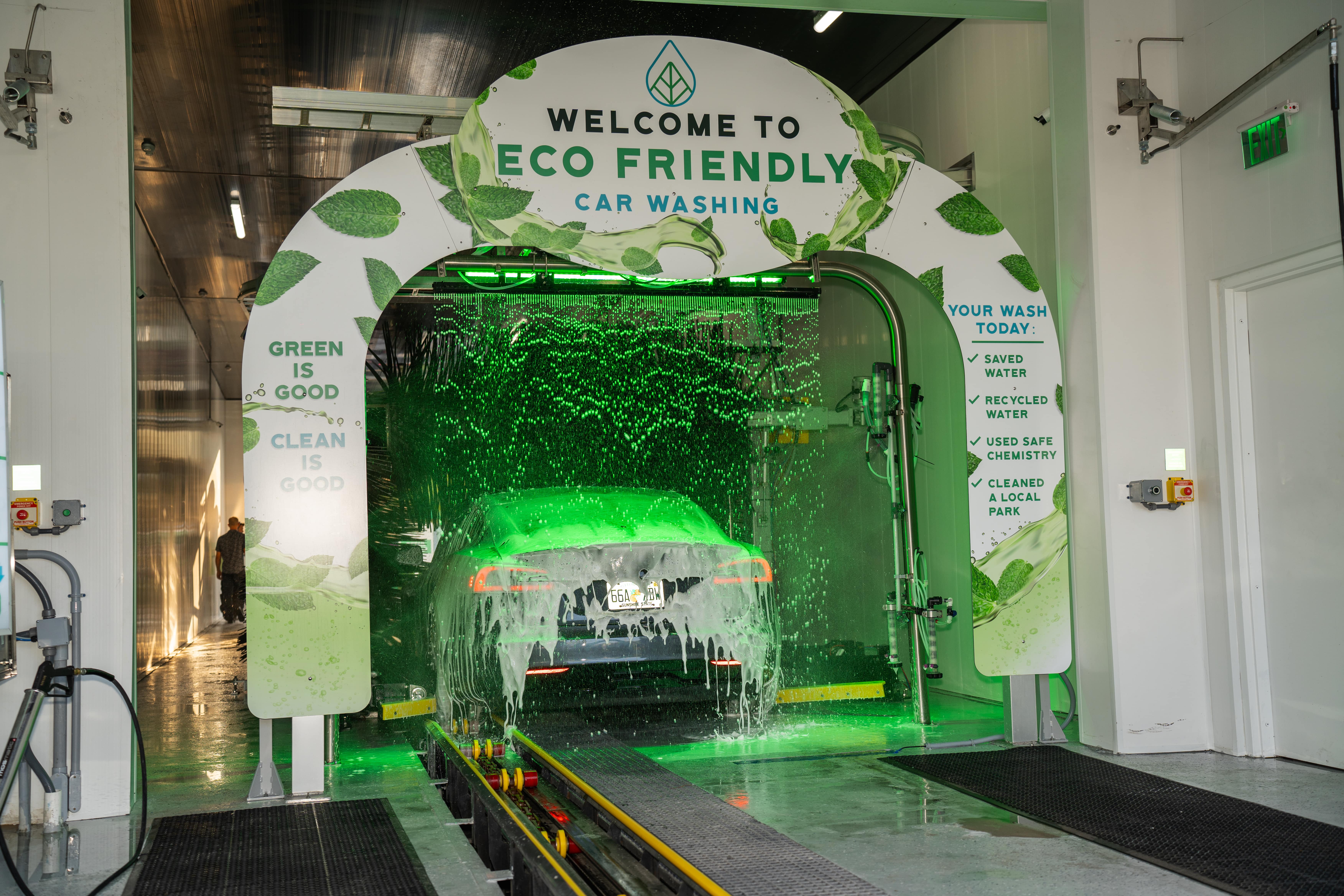 “We have always placed the environmental posture of the company front and center with our members, guests, employees, and community. The result of this posture was our name: Mint Eco Car Wash,” said Geoffrey Jervis, Owner and Co-Founder.