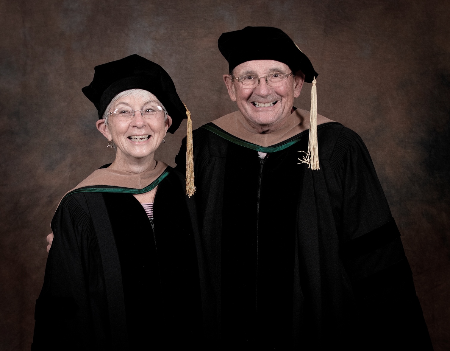 Longtime Maine residents Joseph and Suzanne Cyr both attended Husson University where Sue received an associate degree in legal secretarial science. A couple of years after graduating, Sue worked for college President Chesley Husson, Sr. Joe began a career in transportation and eventually became the owner/operator of John T. Cyr and Sons in 1967. 

Later in her career, Sue joined Joe at Cyr Bus Lines and began Cyr Northstar Tours. Joe has been an active member of Husson’s Board of Trustees since 1992, while Sue is a member of the University’s Women’s Philanthropy Council. They have both been loyal supporters of growth and scholarship initiatives at Husson. These initiatives have enhanced the University’s ability to deliver a world class, professional education to its students.

