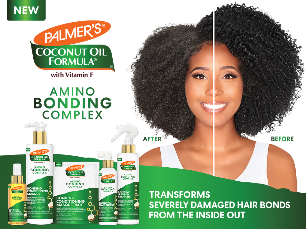 Palmer's New Coconut Oil Formula Amino Bonding Complex