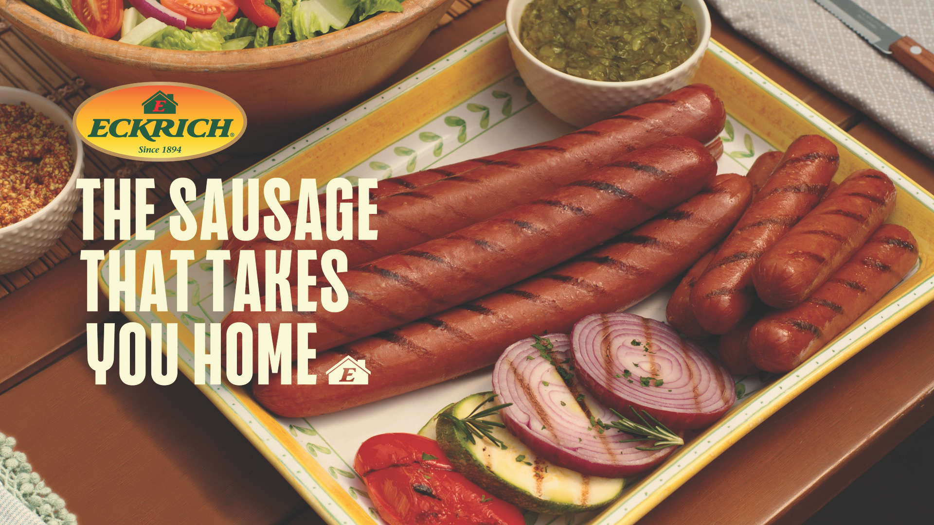Eckrich is debuting the latest iteration of its national campaign “The Sausage That Takes You Home.”