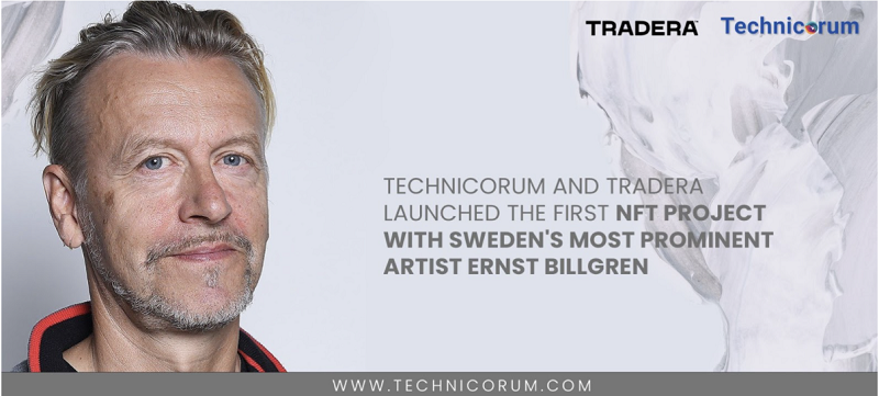 Technicorum and Tradera Launched NFT Project with Artist Ernst Billgren 1