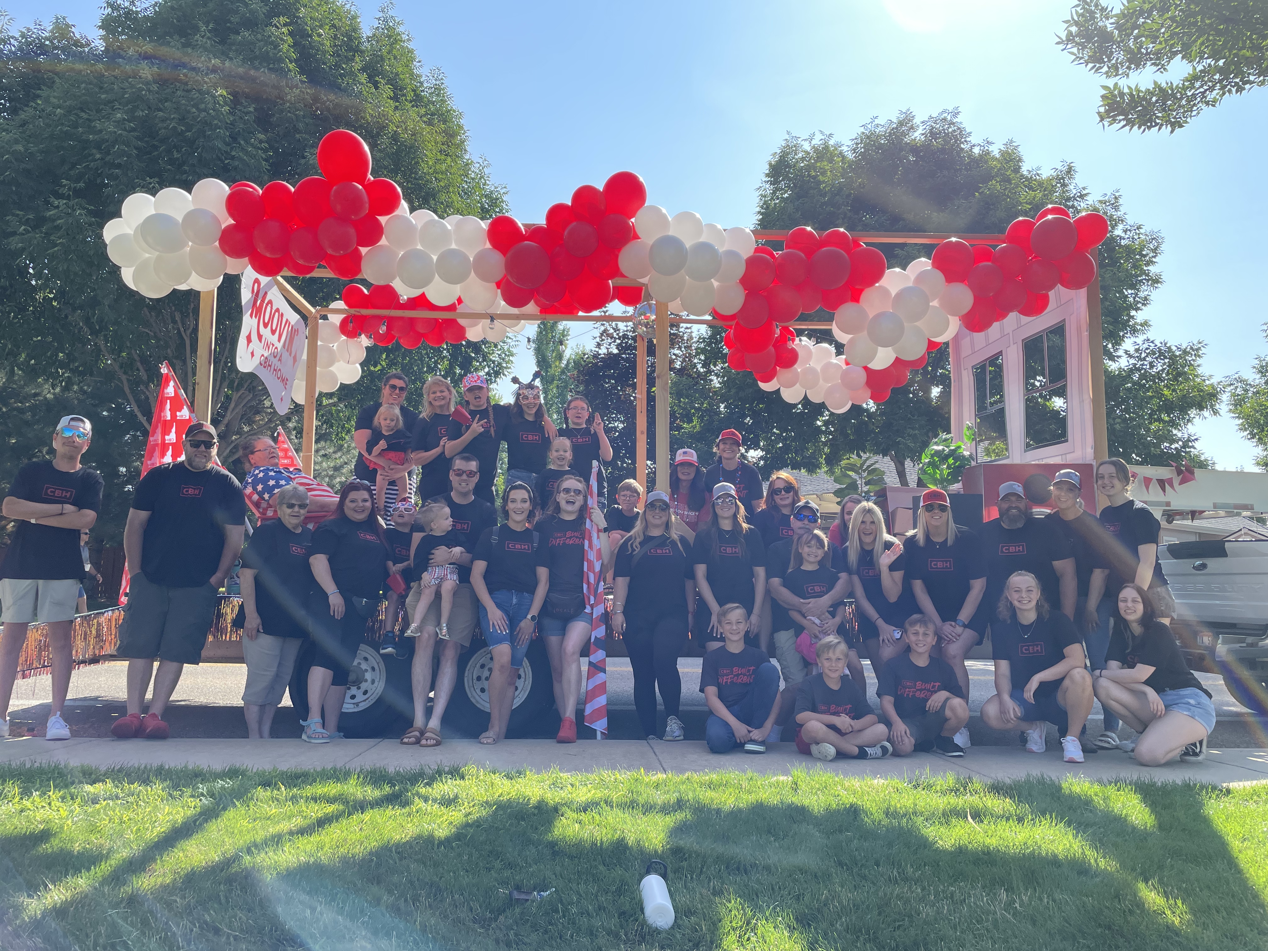 CBH Homes Team at the Star 4th of July Parade