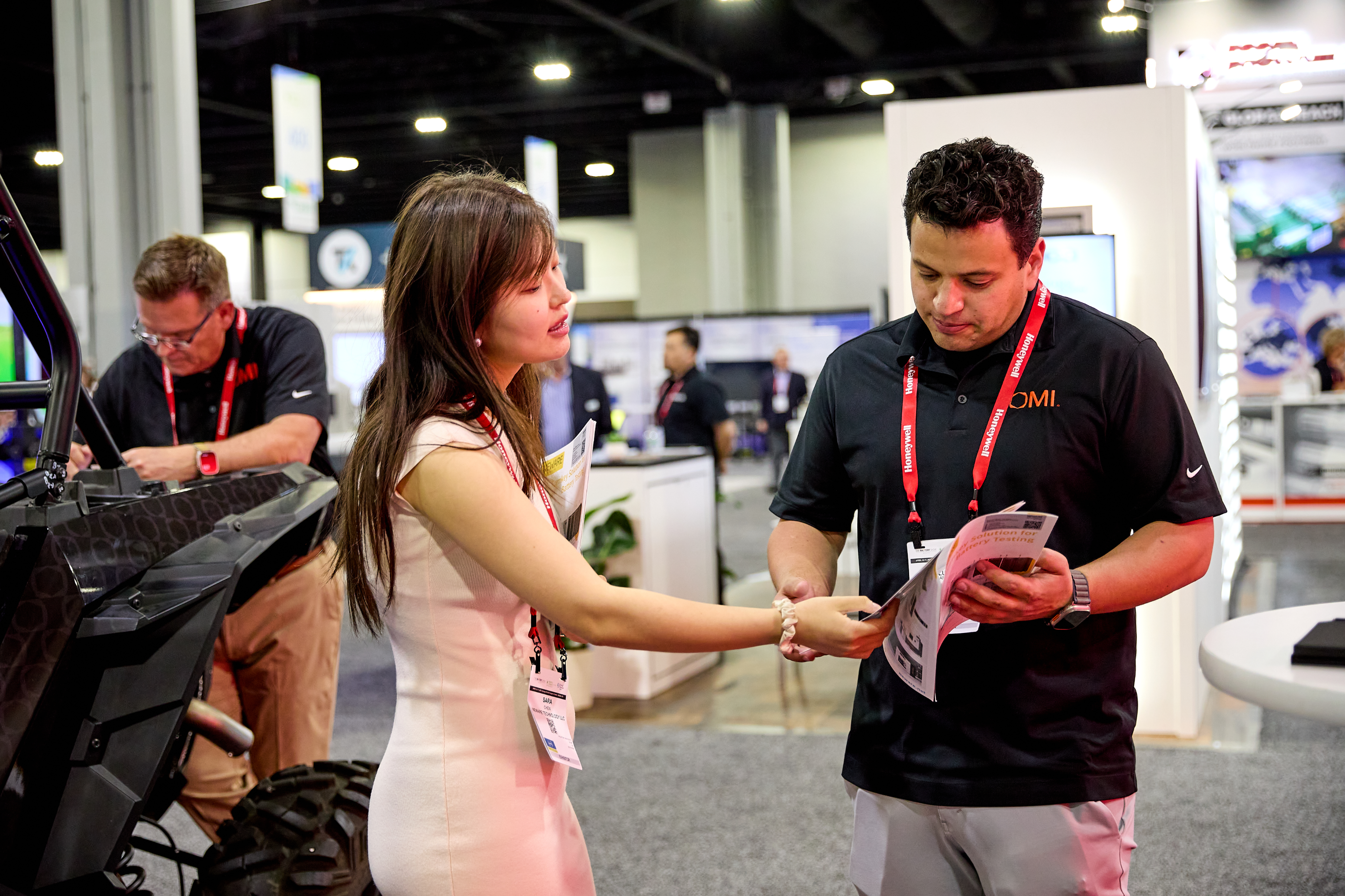 Expo floor at The Battery Show South