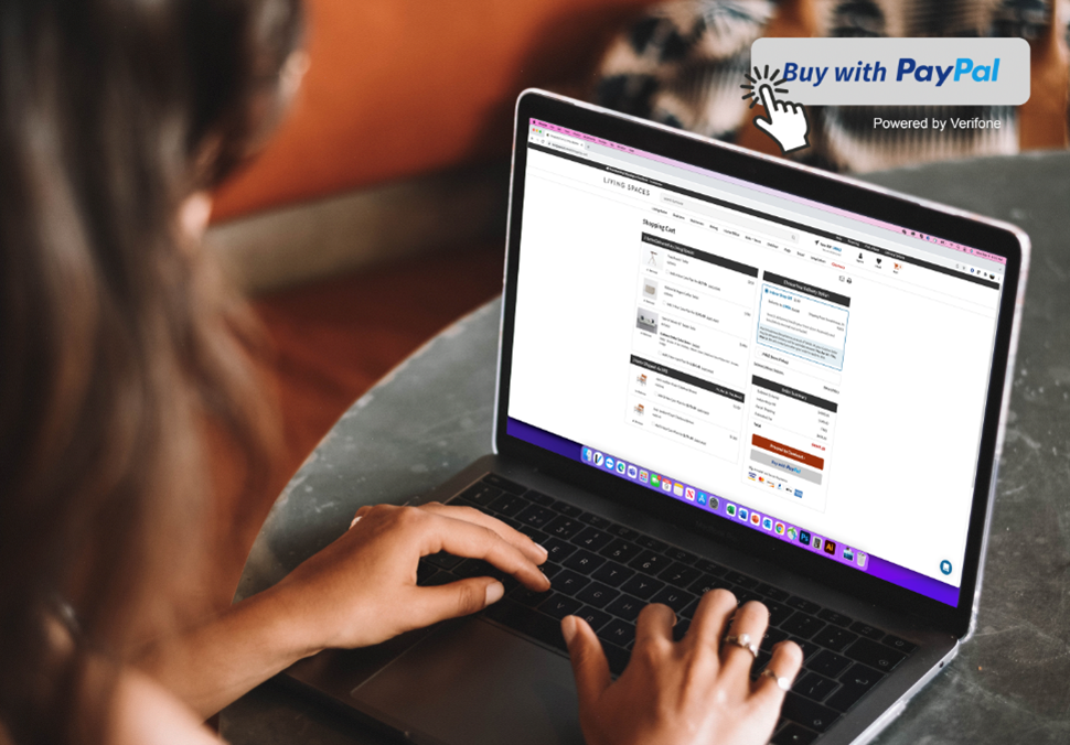 Verifone Enables PayPal for Living Spaces Online, Upgrading the Customer Experience