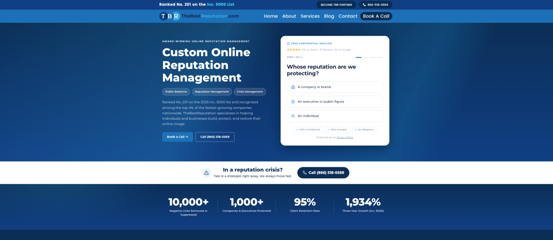 TheBestReputation Named Among the Best Reputation Management Companies of 2026