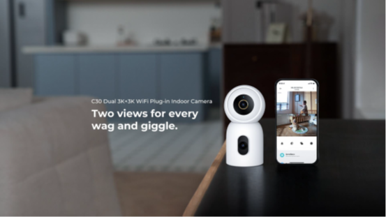 C30 Dual's Dual Lenses Give Parents a Helping Hand