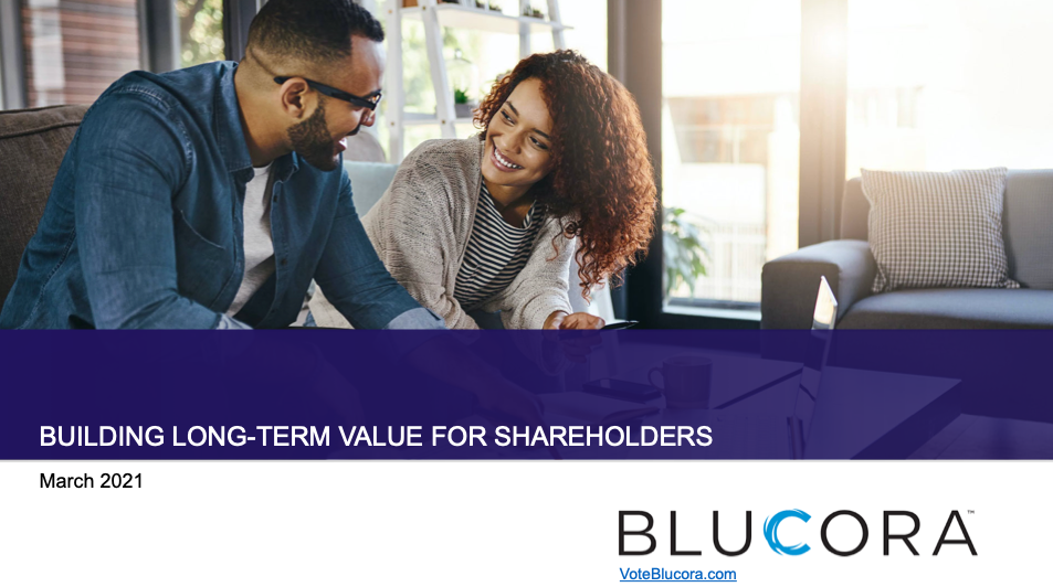 BUILDING LONG-TERM VALUE FOR SHAREHOLDERS