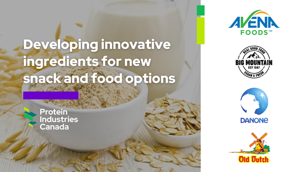 Announcement graphic - Avena Foods, Big Mountain Foods, Danone Canada and Old Dutch