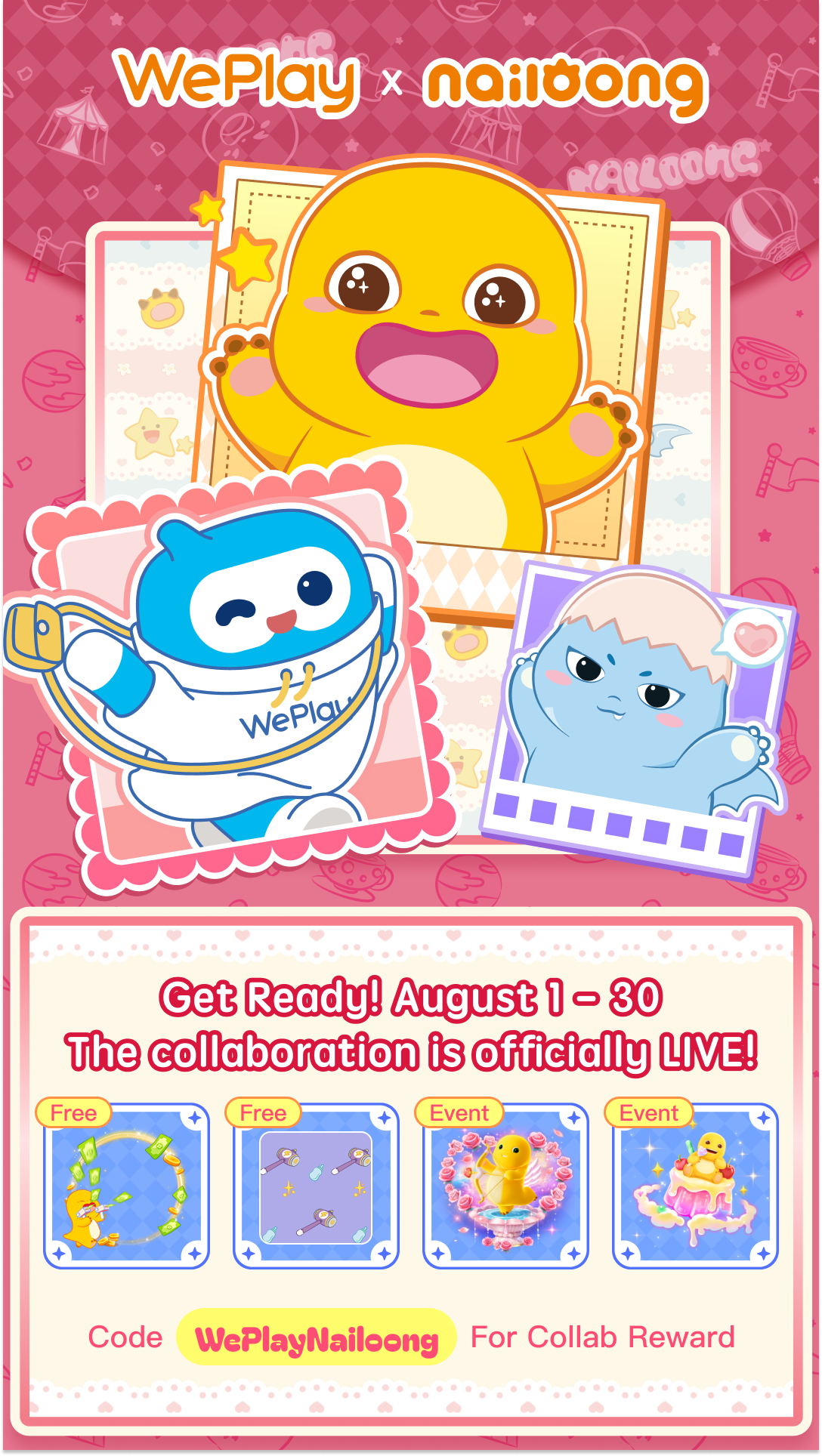 WePlay x Nailoong Summer Celebration Poster-2