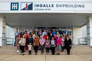 Representatives from 26 local Mississippi and Alabama schools and educational organizations were presented with STEM grants from Ingalls Shipbuilding on Monday, Jan. 17, 2023 as part of the shipyard’s annual investment in the future of STEM education.