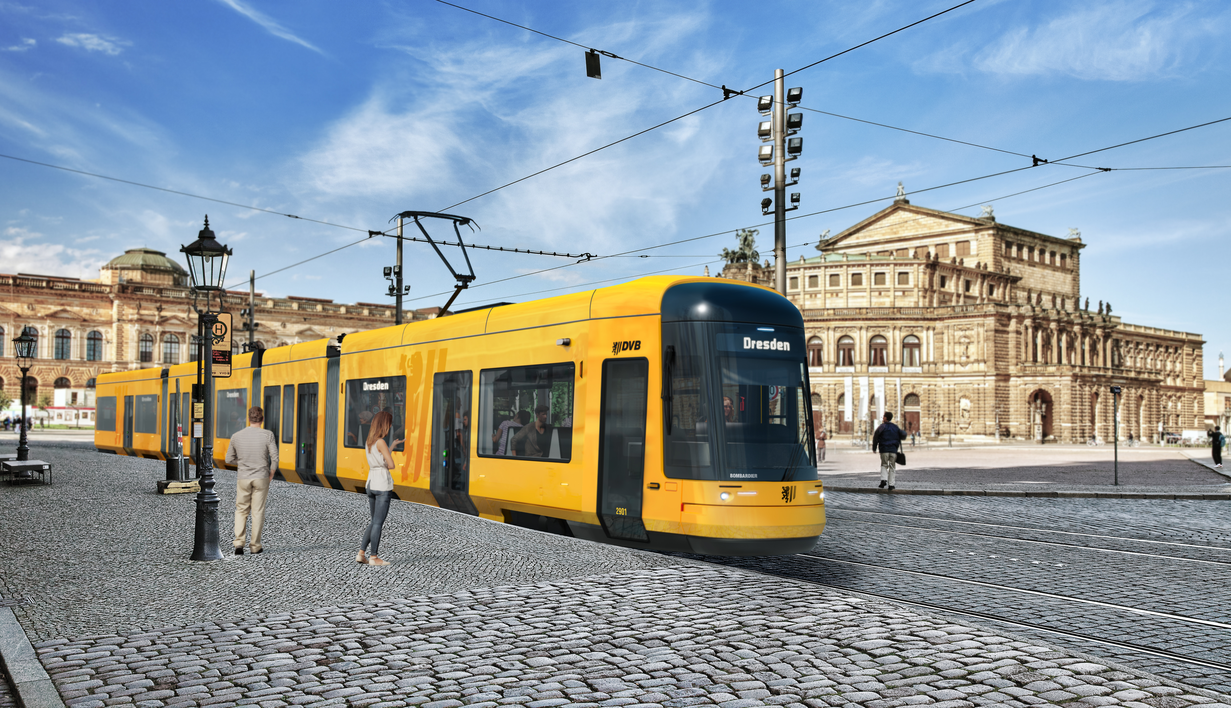 FLEXITY-Dresden-Tram- Exterior