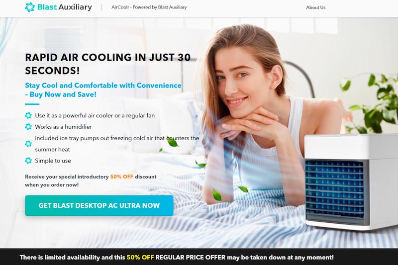 Blast Ultra Portable AC Review Alarming User Scam