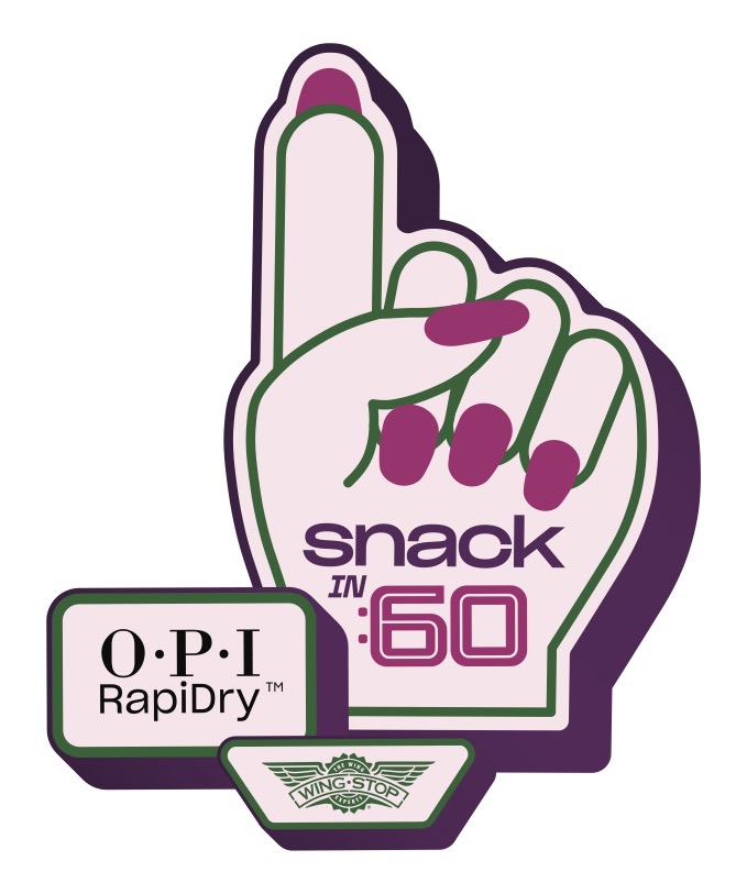 OPI Unveils New RapiDry™ Nail Polish by Teaming Up With Wingstop to Introduce the 