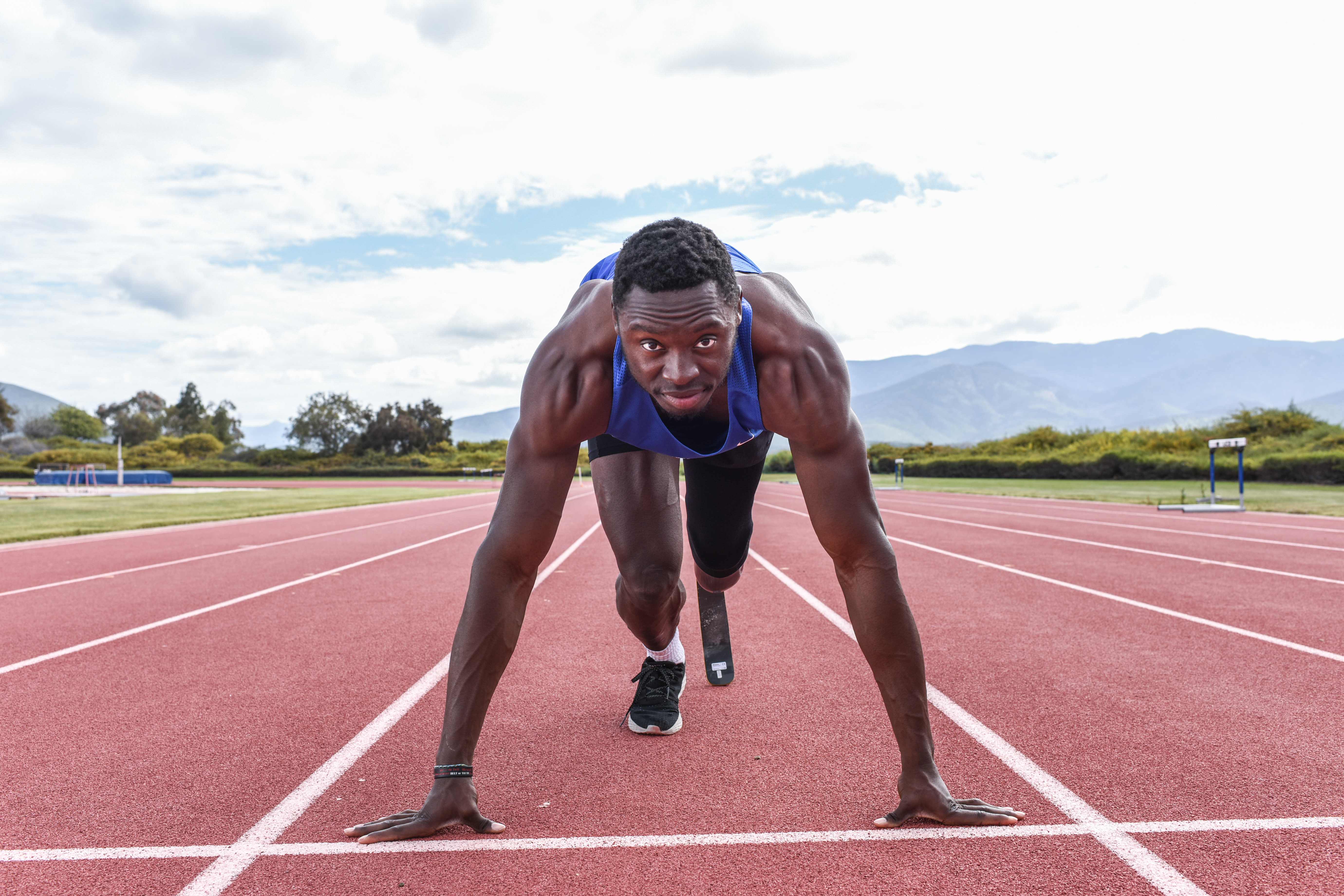 Team USA Athlete and Paralympic hopeful Derek Loccident