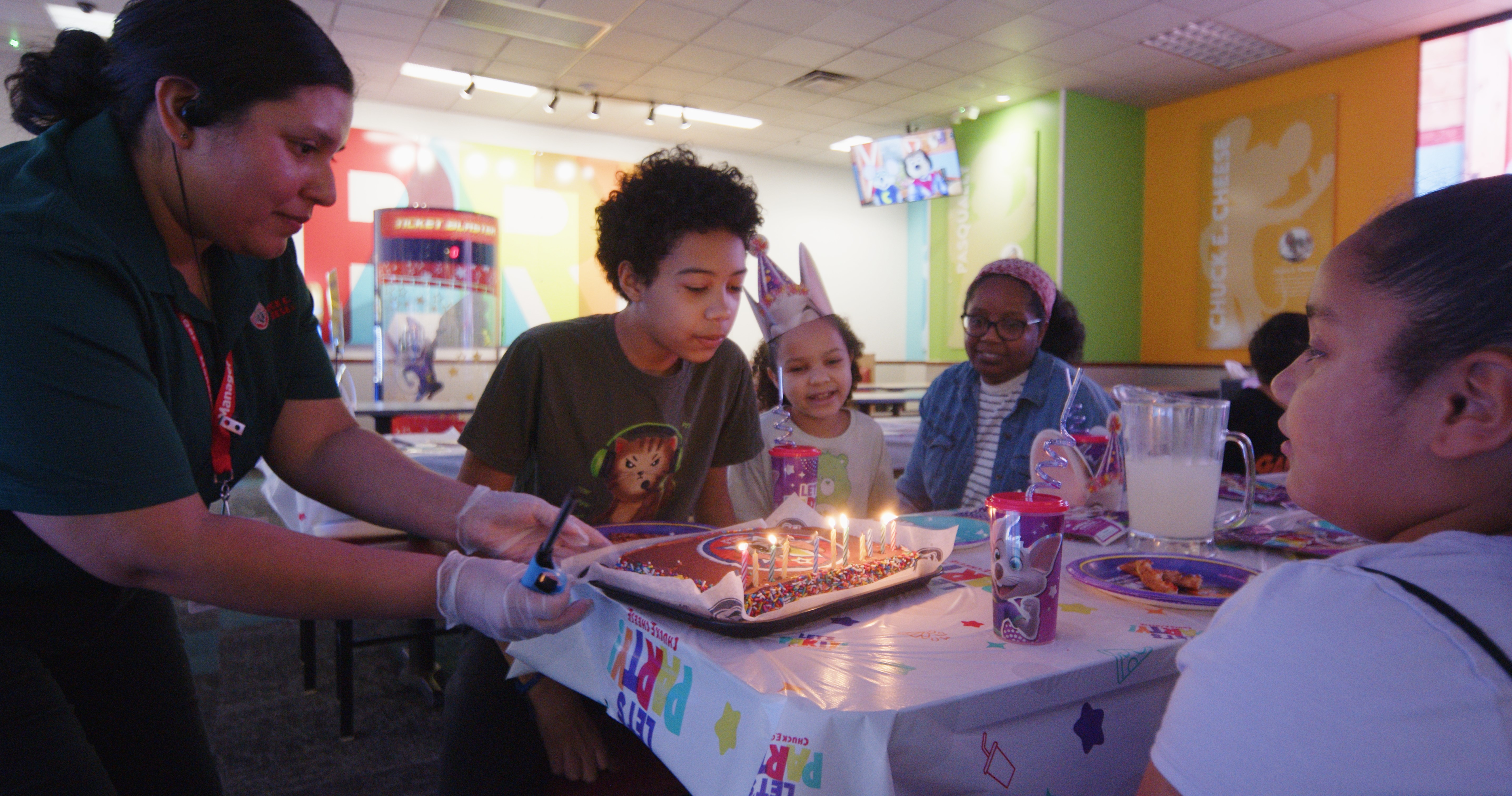 New Sensory Sensitive Birthdays combines the fun of a traditional Chuck E. Cheese birthday party with thoughtful modifications that prioritize comfort, flexibility and individual needs.