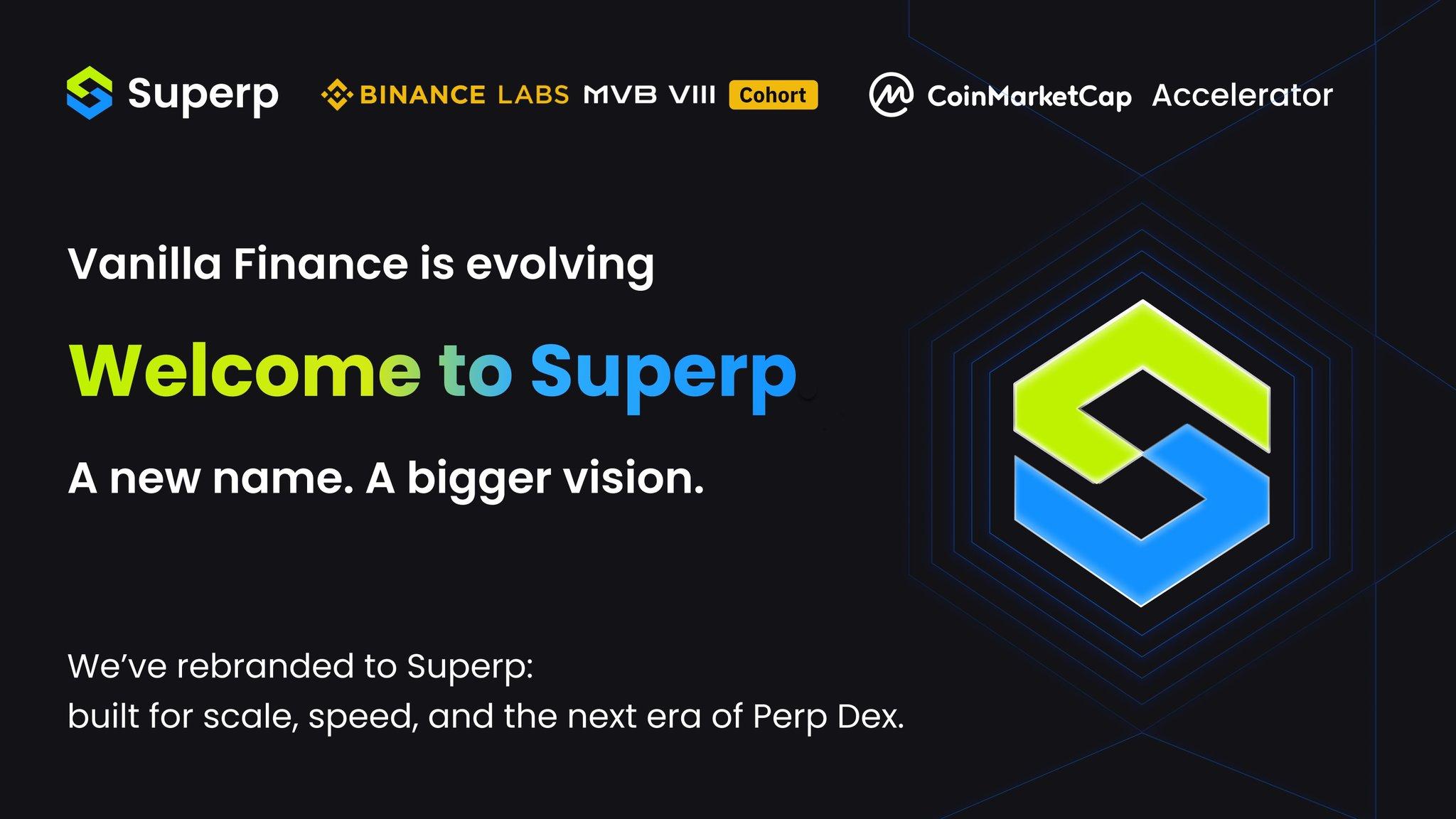 Vanilla Finance to Superp