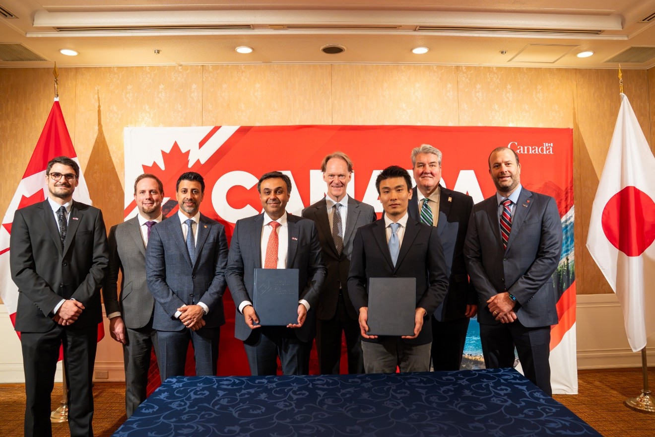 FFC and Next Hydrogen Signing Ceremony at Team Canada Trade Mission to Japan