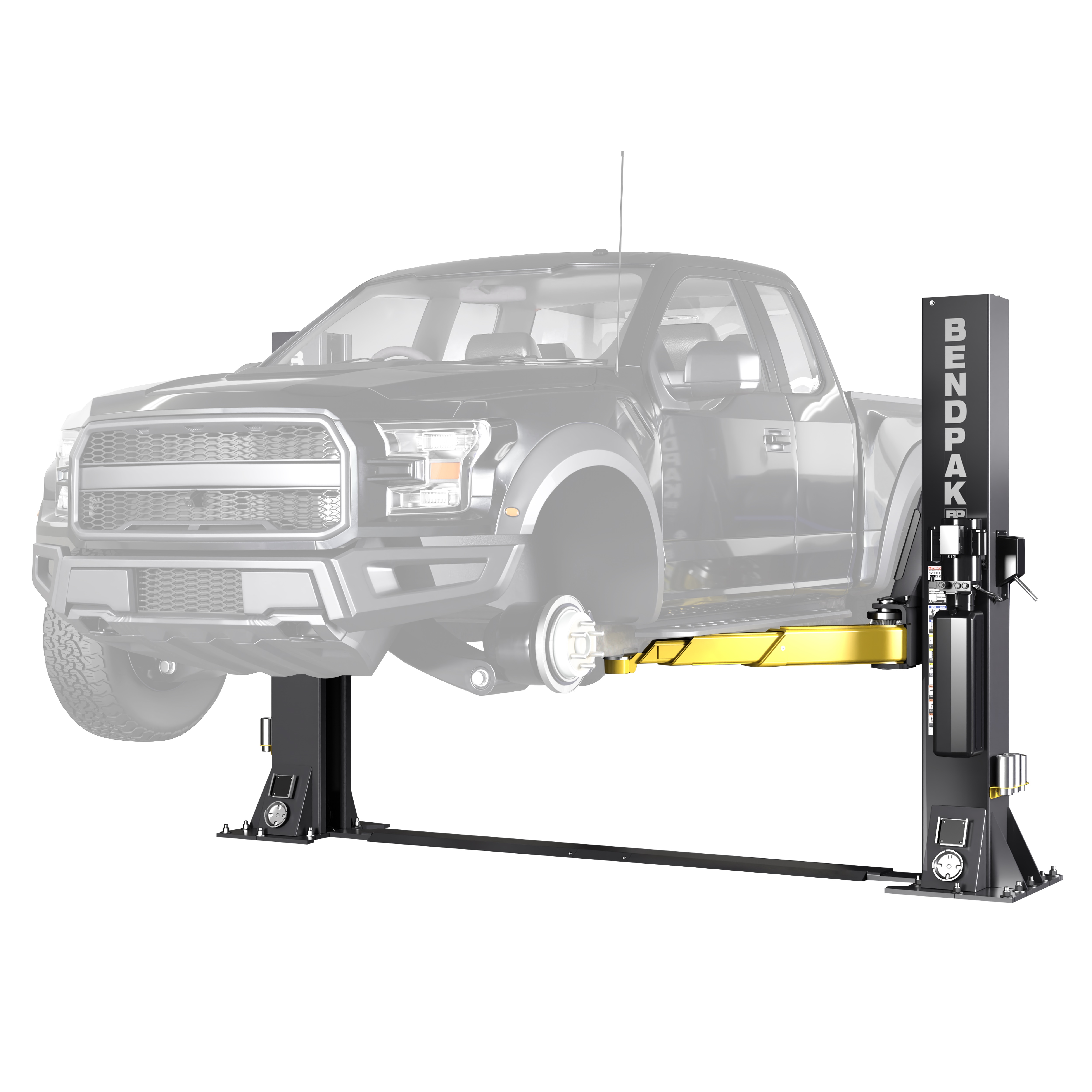 Many customers believe limiting how high technicians can raise vehicles for service reduces the risk of accidents, vehicle damage, and injury. With a lifting height of 47 inches, plus all the unique safety and productivity features of the BendPak AP Series, the new BendPak 12AP-SRT short-rise two-post lift maximizes productivity while mitigating risk.