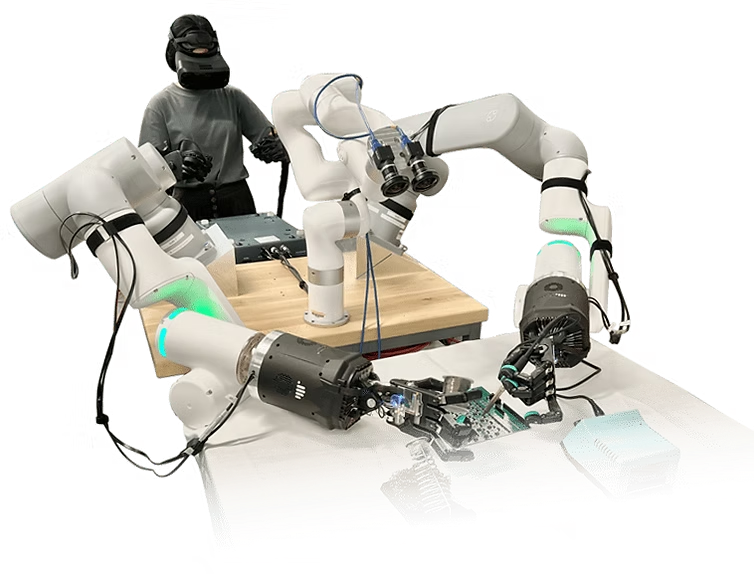 Potential AI-powered dexterous robotic hands developed through the NSF-funded HAND ERC to support workforce automation and robotic manipulation
