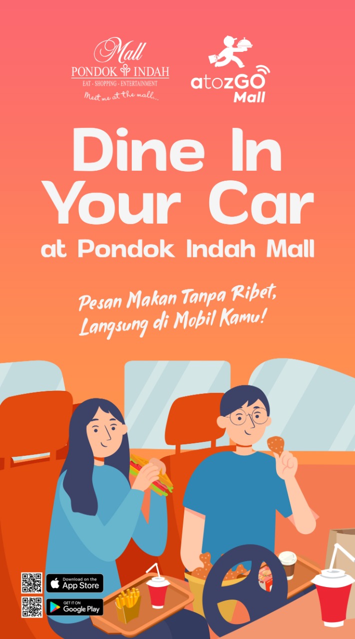 "Dine in Your Car" at Pondok Indah Mall