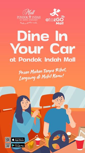 "Dine in Your Car" at Pondok Indah Mall