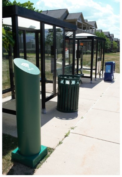 Indoor- and outdoor-rated RMR® solutions such as RMR Bollards support and secure next-generation small cell radio nodes, power electronics and network connections.