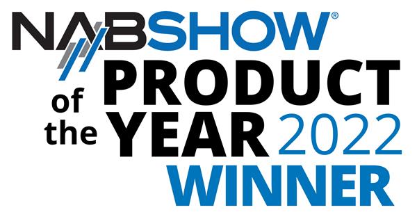 NAB Show 2022 Product of the Year Winner