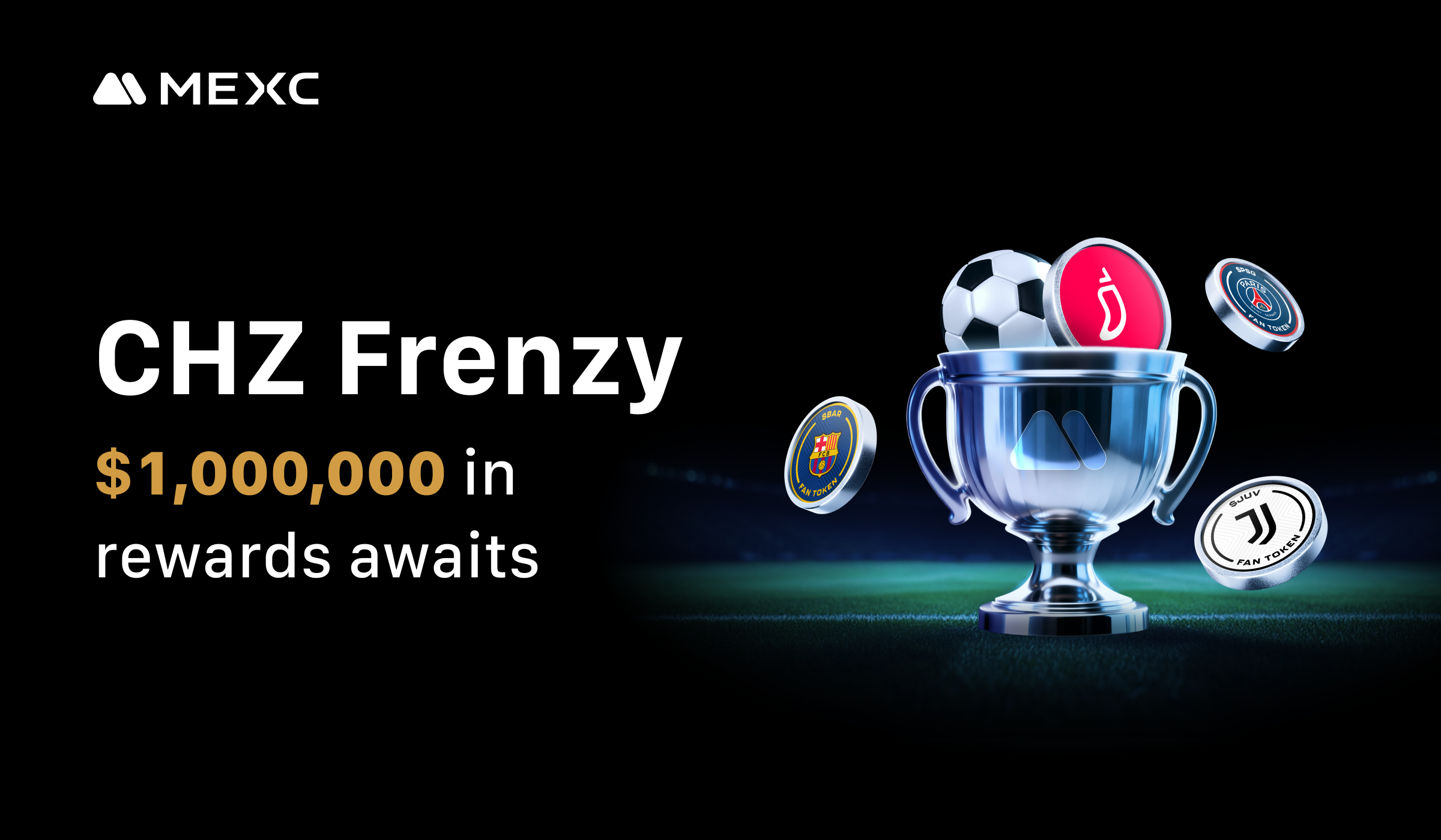 MEXC Joins Forces with Chiliz to Launch "CHZ Frenzy" Campaign with $1 Million Prize Pool
