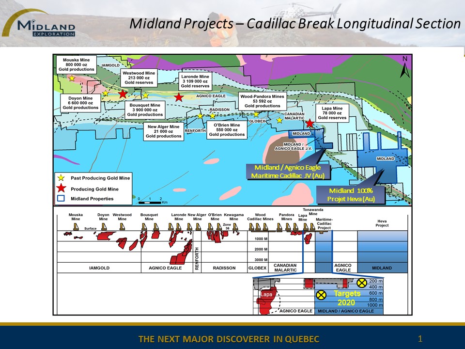 Figure 1 Longitudinal Section cadillac Break