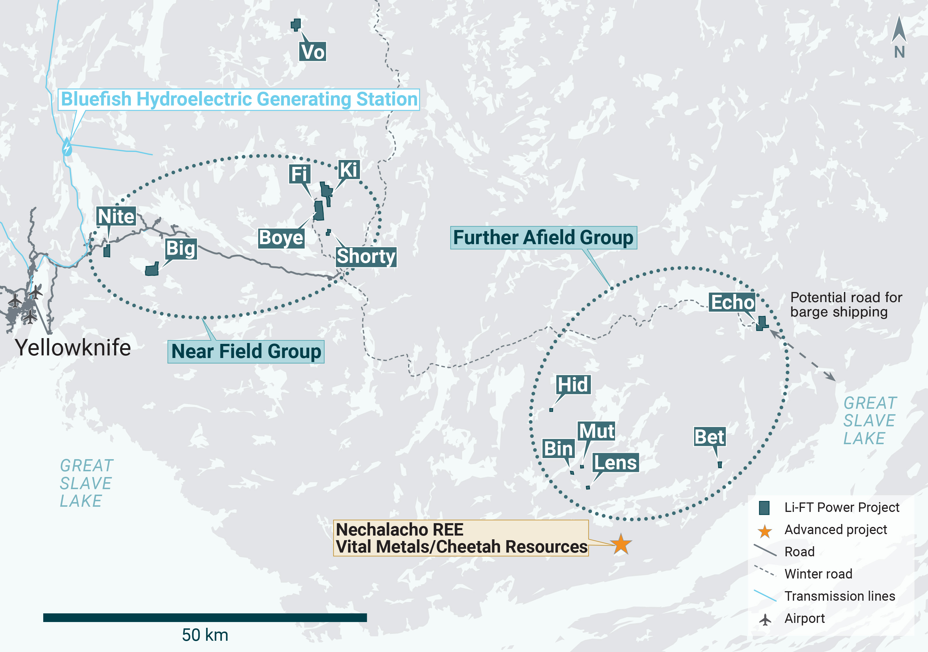 Li-FT  yellowknife pegmatites Jan 2024 