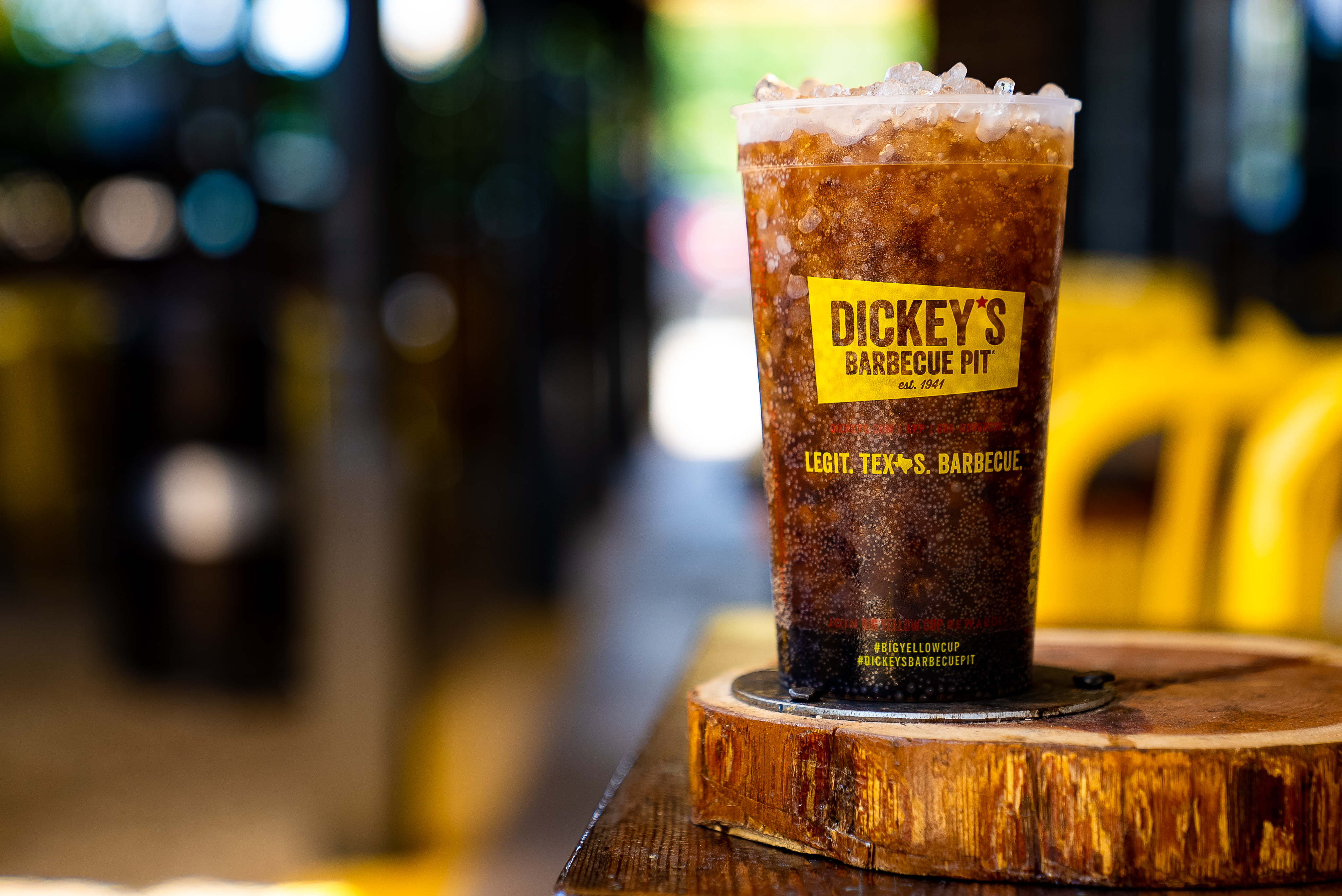 The Dickey's Limited Edition Anniversary Clear Big Yellow Cup will support The Dickey Foundation and be available to purchase until Sept. 30.