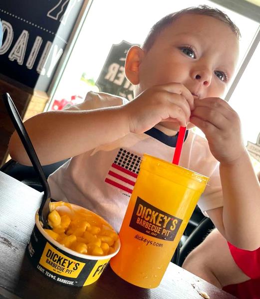 Every Sunday, children can receive a free Kids Meal with an order of $10 or more using the code KEFOLO.* Between its Kids Meat Plate, Kids Slider Plate and Kids Chicken Nugget Meal, Dickey’s has dinner covered for all types of eaters.