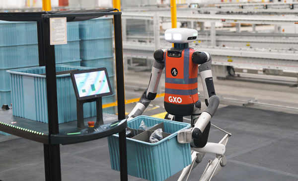 Digit at GXO's facility in Flowery Branch, GA.
