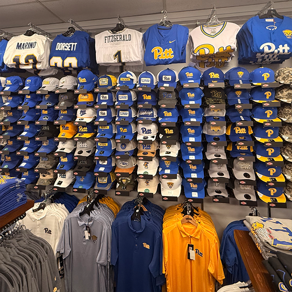 Pitt Panthers Hat Wall