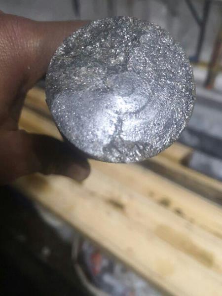Drill Core Showing Graphite material from March 2019 drilling