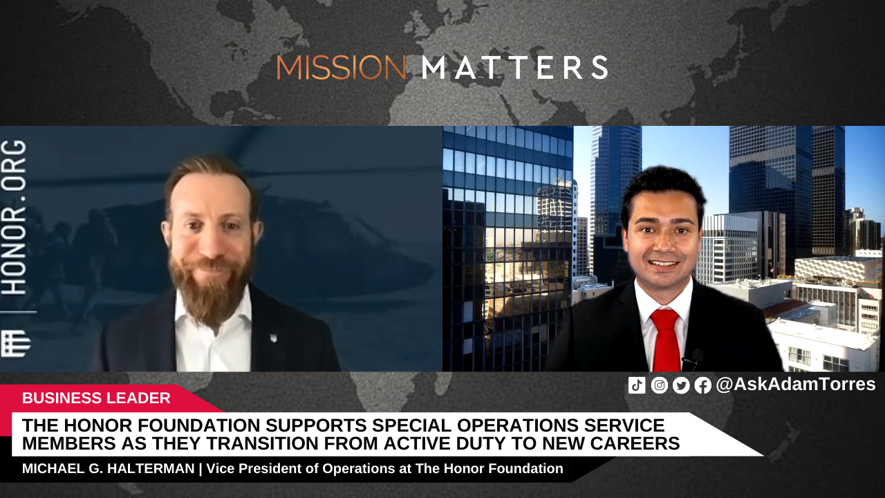 Michael G. Halterman was interviewed on the Mission Matters Business Podcast by Adam Torres. 