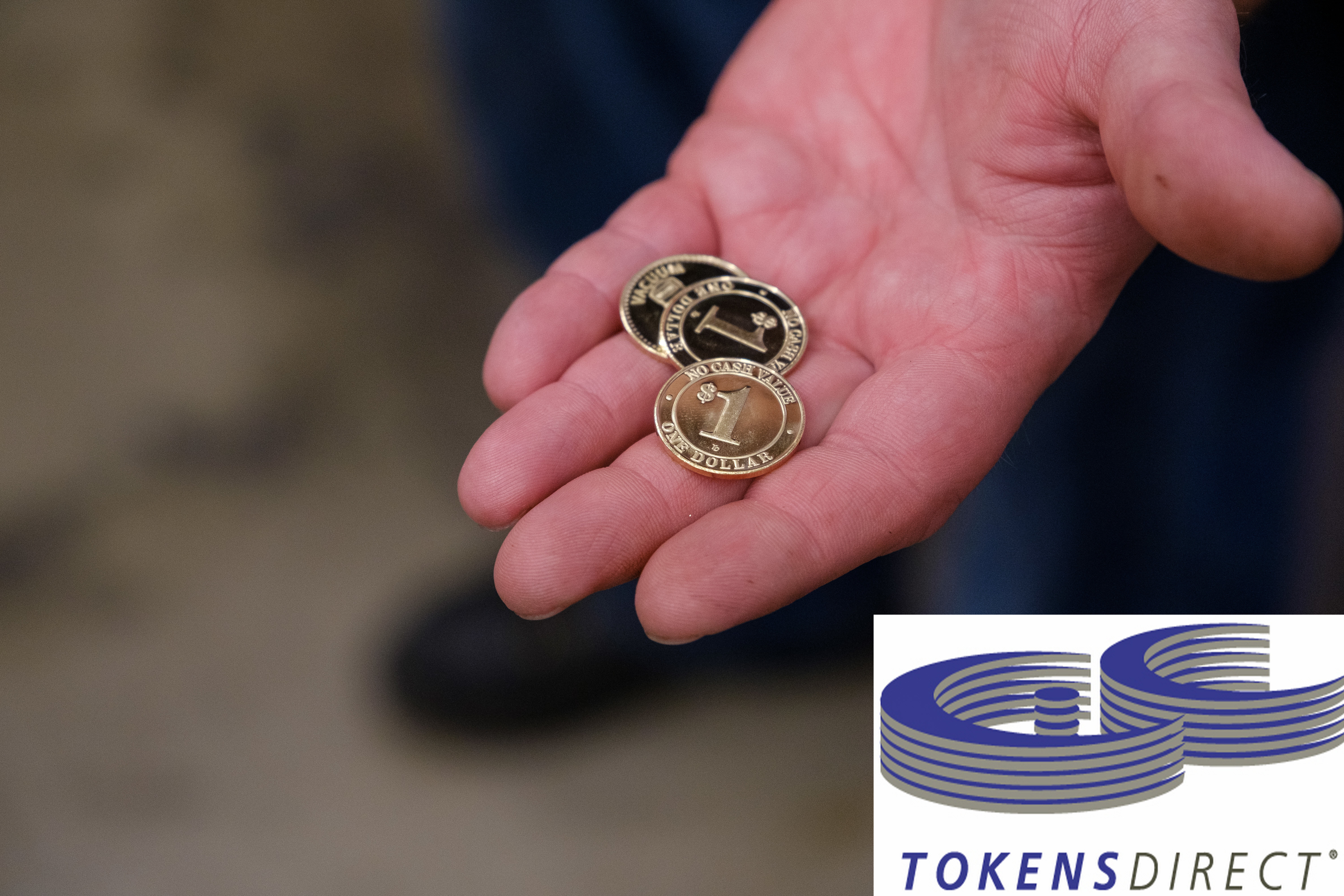 Picture Two: TokensDirect and the Up-Down Tokens for Poke’ns Campaign – 20 FREE Tokens with proof of Covid-19 Vaccination. #TokensDirect